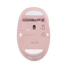 ASUS Fragrance Mouse MD101/Ergonomická/Optická/2 400 DPI/USB+BT/Růžová