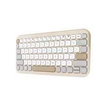 ASUS Marshmallow Keyboard KW100/Bezdrátová Bluetooth/CZ-SK layout/Béžová