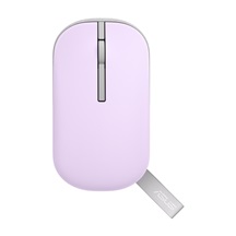 ASUS MD100/Cestovní/Optická/1 600 DPI/USB+BT/Fialová