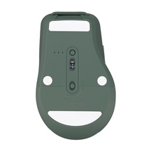 ASUS SmartO Mouse MD200 Silent Plus/Kancelářská/Optická/Pro praváky/4 200 DPI/USB+BT/Zelená