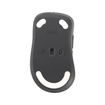 ASUS Wireless Mouse MD102/Kancelářská/Optická/Pro praváky/1 600 DPI/USB+BT/Tmavě šedá