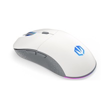 Endorfy GEM Plus/Herní/Optická/Pro praváky/26 000 DPI/Drátové/Bezdrátové/Bílá