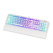 Endorfy Omnis Pudding Brown/Drátové USB-A/US layout/Bílá