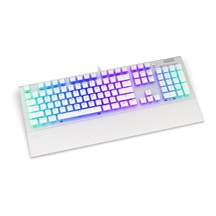 Endorfy Omnis Pudding Brown/Drátové USB-A/US layout/Bílá