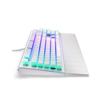 Endorfy Omnis Pudding Brown/Drátové USB-A/US layout/Bílá
