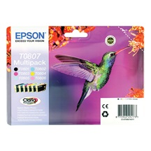 CLARIA  6 Ink Multipack R265/360, RX560 (T0807)