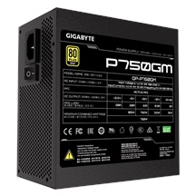 GIGABYTE P750GM/750W/ATX/80PLUS Gold/Modular/Retail