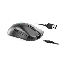 Lenovo Legion M600s/Herní/Optická/Pro praváky/19 000 DPI/Drátová+bezdrátová/Šedá