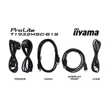 19" iiyama T1932MSC-B1S:IPS,SXGA,PCAP,HDMI,DP