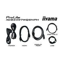 iiyama ProLite/XCB3497WQSNPH-B1/34"/VA/wQHD/120Hz/0,4ms/Black/3R