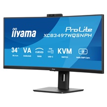 iiyama ProLite/XCB3497WQSNPH-B1/34"/VA/wQHD/120Hz/0,4ms/Black/3R