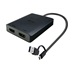 i-tec USB-A/USB-C Dual 4K HDMI Video Adapter