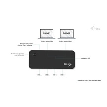 i-tec USB-A/USB-C Metal HUB 1x USB-C 3.1 + 3x USB 2.0