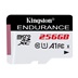 Kingston Endurance/micro SDXC/256GB/UHS-I U1 / Class 10