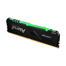 Kingston FURY Beast/DDR4/8GB/3600MHz/CL17/1x8GB/RGB/Black