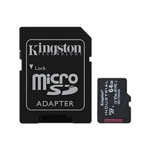 Kingston Industrial/micro SDXC/64GB/UHS-I U3 / Class 10/+ Adaptér