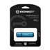 Kingston IronKey Vault Privacy 50/64GB/USB 3.2/USB-A/Modrá