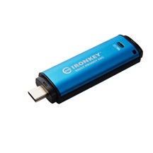 Kingston Ironkey Vault Privacy 50C/16GB/USB 3.2/USB-C/Modrá