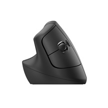 LOGITECH Lift For Business/Ergonomická/Optická/Pro leváky/4 000 DPI/USB+BT/Grafitová