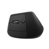 LOGITECH Lift For Business/Ergonomická/Optická/Pro leváky/4 000 DPI/USB+BT/Grafitová
