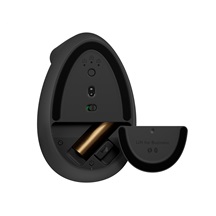 LOGITECH Lift For Business/Ergonomická/Optická/Pro leváky/4 000 DPI/USB+BT/Grafitová