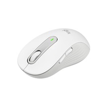 Logitech M650L/Kancelářská/Laserová/Bezdrátová USB + Bluetooth/Bílá