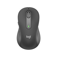 Logitech M650M/Kancelářská/Laserová/Bezdrátová USB + Bluetooth/Šedá