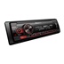 Pioneer MVH-S320BT autorádio s USB a Bluetooth červené