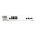 QNAP řízený switch QSW-M2108-2C (8x 2,5GbE RJ45 a 2x kombinované 10GbE SFP+ / RJ-45)