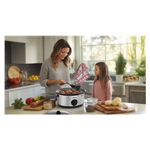 Salente HotPot, pomalý hrnec, 6,5 l, manuální ovládání, nerez