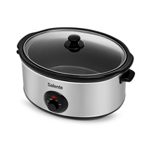 Salente HotPot, pomalý hrnec, 6,5 l, manuální ovládání, nerez