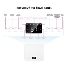 Salente WaterStar12, odvlhčovač vzduchu, 12l/den, bílý