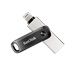 SanDisk iXpand Flash Drive Go/256GB/USB 3.0/Lightning + USB-A/Černá