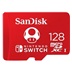 SanDisk Ninendo Switch/micro SDXC/128GB/UHS-I U3 / Class 10/Červená