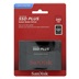 Sandisk Plus/240GB/SSD/2.5"/SATA/Černá/3R