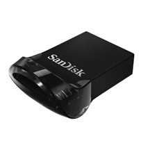SanDisk Ultra Fit/256GB/USB 3.1/USB-A/Černá