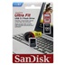 SanDisk Ultra Fit/256GB/USB 3.1/USB-A/Černá