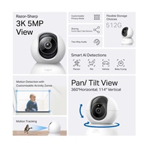 Tapo C230 Pan/Tilt AI Home Security Wi-Fi Camera