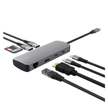 TRUST DALYX 8-IN-1 MULTIPORT ADAPTER