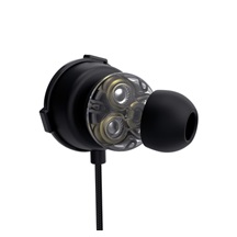 Trust GXT 406 Pine Multiplatform gaming earphones/Jack/Černá