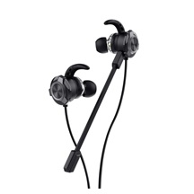 Trust GXT 406 Pine Multiplatform gaming earphones/Jack/Černá