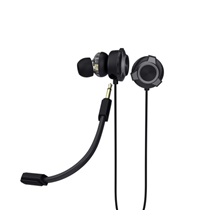 Trust GXT 406 Pine Multiplatform gaming earphones/Jack/Černá
