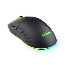 Trust GXT 927 REDEX+/Herní/Laserová/Pro praváky/25 600 DPI/Drátová+bezdrátová/Černá