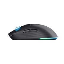 Trust GXT 927 REDEX+/Herní/Laserová/Pro praváky/25 600 DPI/Drátová+bezdrátová/Černá
