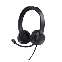 Trust HS-260/Stereo/USB/Drát/Černá