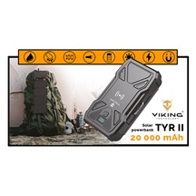 Solární powerbanka VIKING TYR II