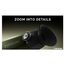 TOPDON  termovizní monokulár TS004/dosah 410m/OLED 1024x768/5000mAh/50Hz/IP67