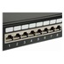 Solarix 19" patch panel Solarix 24 x RJ45 CAT6 STP černý 1U SX24-6-STP-BK