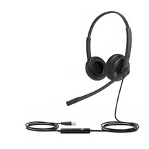 Yealink UH34 Dual náhlavní souprava na obě uši s USB konektorem pro Teams
