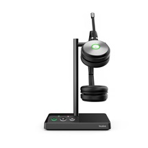 Yealink WH62 Dual DECT základna s náhlavní soupravou na obě uši